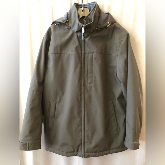 Weatherproof Ultra Tech Jacket, Double Zip Hooded Water Repellant Coat,sz M,new - Picture 4 of 11